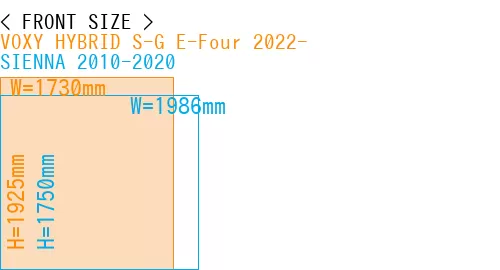 #VOXY HYBRID S-G E-Four 2022- + SIENNA 2010-2020